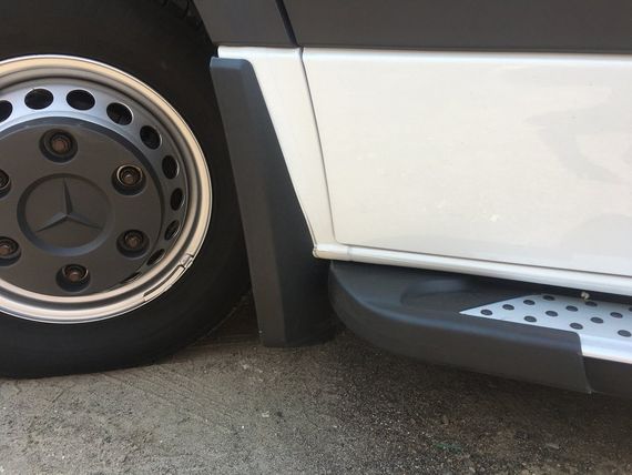 Бризковики Begel Передні -2024 задні для 2-коткового (4 шт) для Volkswagen Crafter 2006-2017рр | Зображення 4