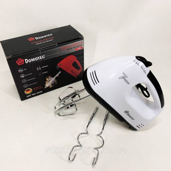 Міксер ручний для збивання і замішування тіста RAF, Міксер з насадкою для збивання вершків CU-13 | Зображення 2