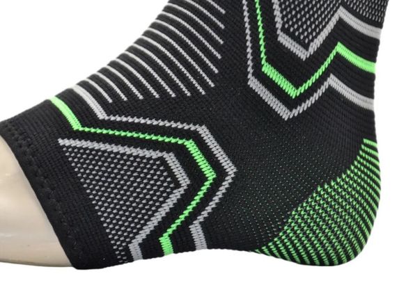 Бандажі на гомілкостоп PowerPlay 4100 Чорні L/XL (пара) (PP_4100_L/XL_Black) | Зображення 3