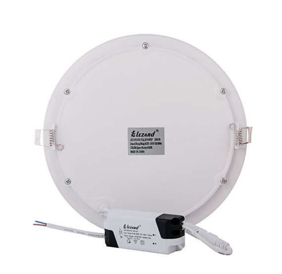 LED Панель врізна кругла 18W 4200К 1440Lm Ø225/Ø205мм 442RRP-18 Лезард | Зображення 2