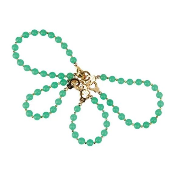 Нефритові наручники та поножі LOCKINK Jade Handcuffs & Anklecuffs