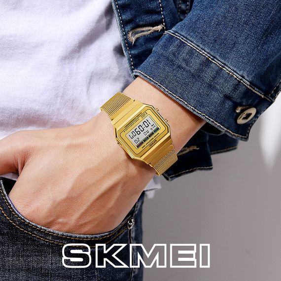 Годинник S2kmei 1660GD Gold | Зображення 2