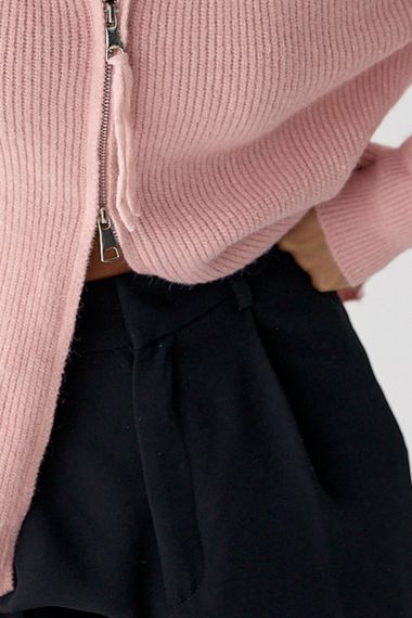 Класичні жіночі штани-палаццо зі складками - чорний цвет, 40р (є розміри) | Зображення 1