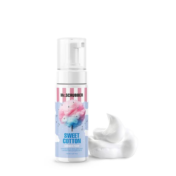 Пінка для душу Mr. Scrubber Shower Foam Sweet Cotton (150 ml)