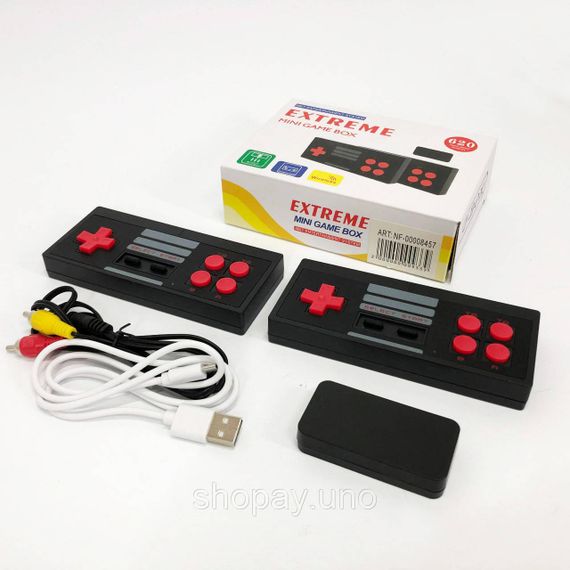 Ретро ігрова приставка N‑22 Extreme Game Box, 620 ігор, 8‑біт, AV‑OUT, 2 бездротові джойстики | Зображення 9