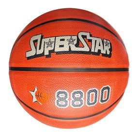 Мяч баскетбольный Fox Superstar NE-BAS-1034 коричневый, № 7