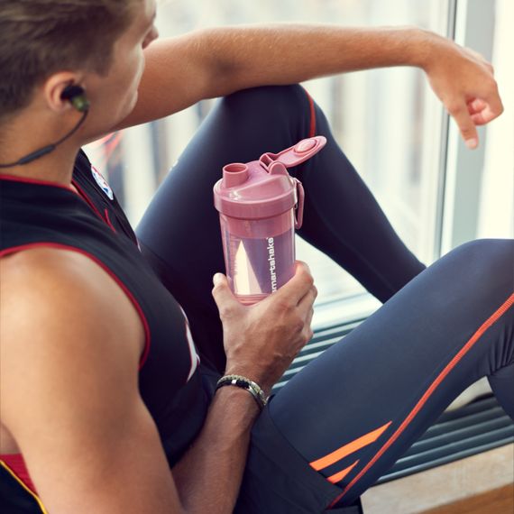 Шейкер спортивний SmartShake Original2GO One 800ml Deep Rose (Pink) (Original) | Зображення 3