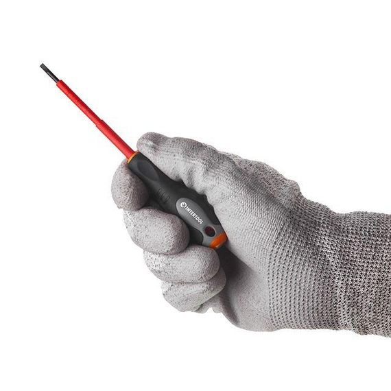 Викрутка шліцьова ізольована 0.5*3 мм, 75 мм, 1000 В INTERTOOL VT-3203 | Зображення 3