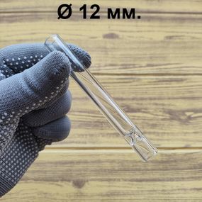 Стеклянная трубка One Hitter Chillum Clear