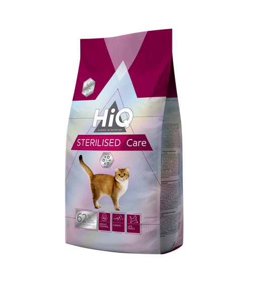 Корм HiQ Sterilised care сухий для дорослих стерилізованих котів 1.8 кг