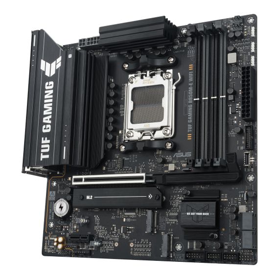 Материнcкая плата ASUS TUF GAMING B850M-E WIFI sAM5 B850 4xDDR5 M.2 HDMI DP WiFi BT mATX 90MB1LS0-M0EAY0 | Зображення 4