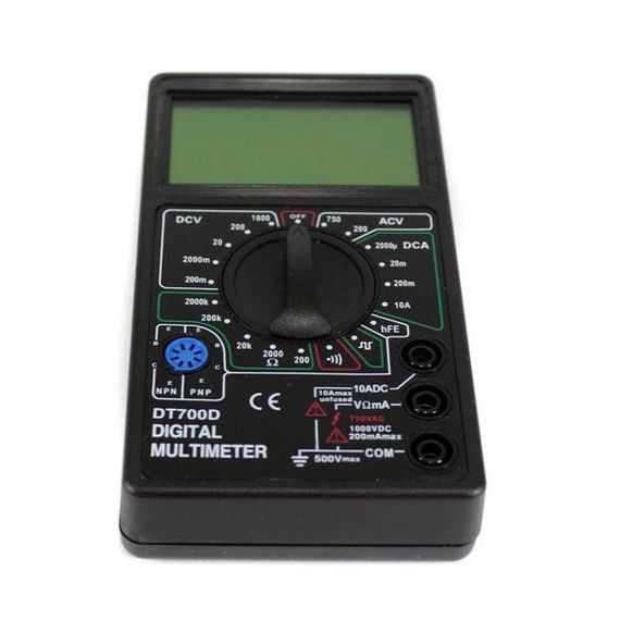 Тестер для электрика Digital Tech DT700D, Мультиметр тестер вольтметр, YQ-862 Тестеры электроизмерительные | Зображення 5