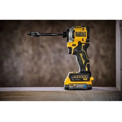 Шуруповерт DeWALT 18 В XR Li-lon PowerStack 1.7Ah, 206 Нм,кейс TSTAK (DCF850E1T) | Зображення 6