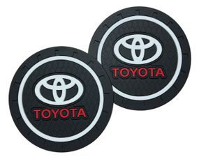 Силіконовий килимок у підсклянник із логотипом Toyota комплект 2 штуки
