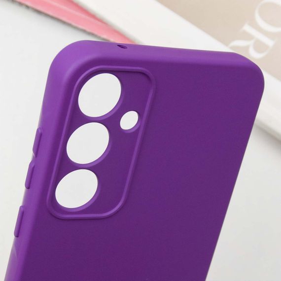Чохол Silicone Cover Lakshmi Full Camera (A) для Samsung Galaxy S24+ Фіолетовий / Purple | Зображення 4