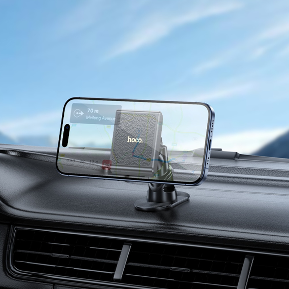 Автодержатель Hoco H45 магнитный black | Зображення 1