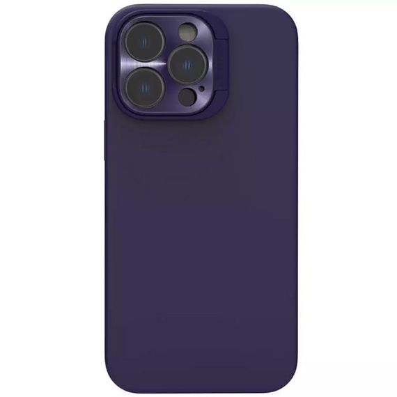 Чехол Silicone Nillkin LensWing Magnetic для Apple iPhone 14 Pro Max (6.7") MagSafe, Фиолетовый / Deep Purple