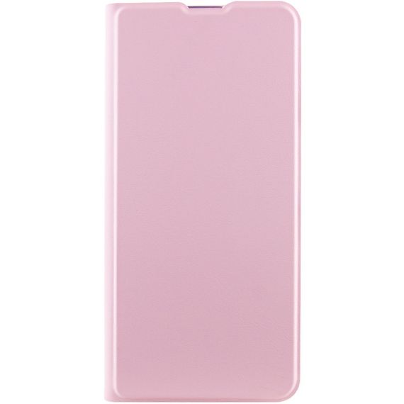 Шкіряний чохол-книжка GETMAN Elegant (PU) для Samsung Galaxy A04e Штучна шкіра, Слот для візитки, Рожевий