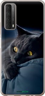 Чохол на Huawei P Smart 2021 Димчастий кіт "825u-2100-2448"