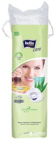 Ватні диски Bella Coton Care з екстрактом алое 100 шт