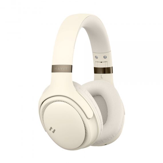 Навушники накладні бездротові HAVIT HV-H630BT Beige | Зображення 1