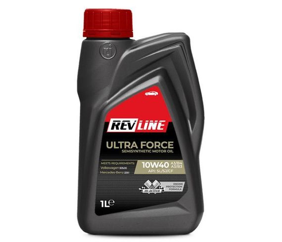 Моторна олива REVLINE ULTRA FORCE SEMISYNTHETIC 10w40 1л