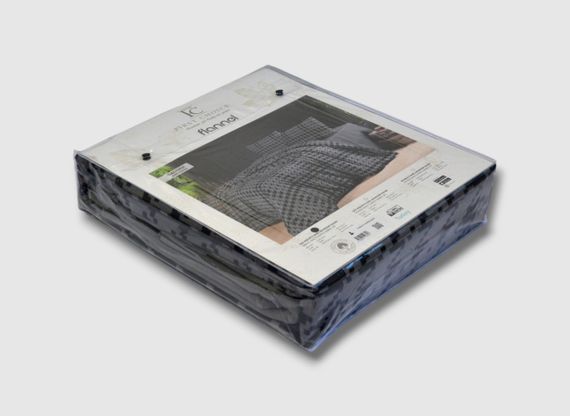 Комплект постільної білизни First Choice Flanel 200×220 см Sadora Antrasite | Зображення 3