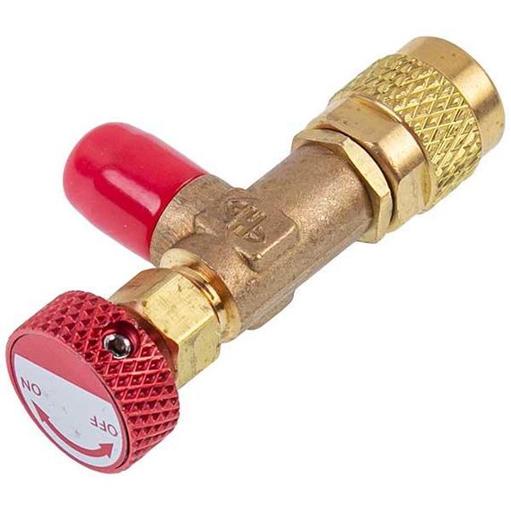 Кран для заправки кондиціонерів HS-1221 різьба внутрішня 5/16” зовнішня 1/4" (2831527206) | Зображення 2