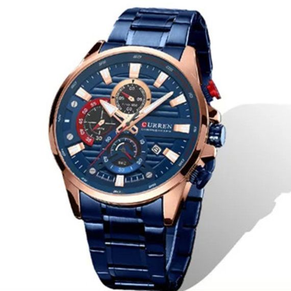 Годинник C1ur1ren 8415 Blue-Gold | Зображення 1