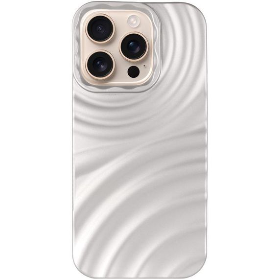 Чехол TPU MonoWave для Apple iPhone 13 Pro Max (6.7") Black Light Gray | Зображення 1