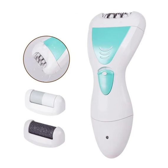 Пилка для ступень Gemei, Епілятор для лінії бікіні Жіноча електробритва пахв ZU-95 | Зображення 5