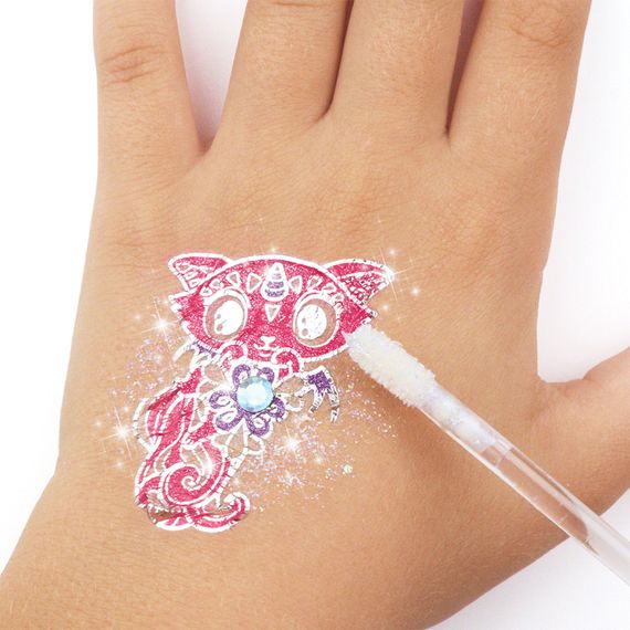 Набір для творчості Боді-арт: Зіркове сяйво Nebulous Stars 11012, 40 татуювань | Зображення 5