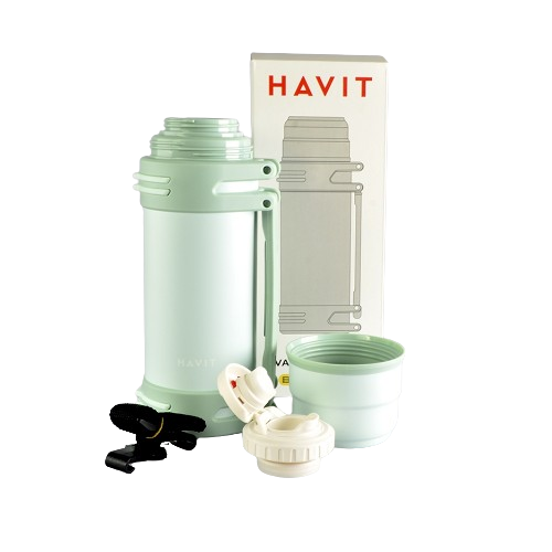Термос 1200 мл зелень Havit HV-TM008 | Зображення 1