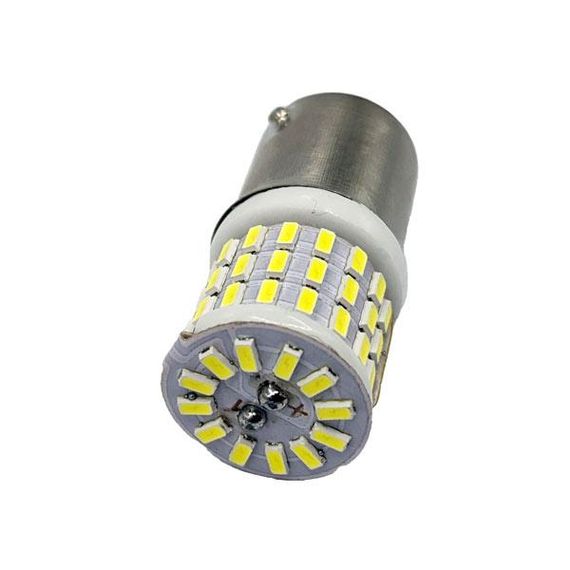 LED Лампа двоконтактна 12V 12V-3014-57 1157 BAY15d P21/5W (cтоп-сигнал, габарити, повороти) | Зображення 1