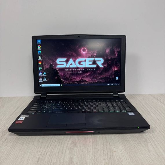 Игровой ноутбук Б-класс Sager P750TM1 / 17.3" (1920x1080) IPS / Intel Core i7-8700K (6 (12) ядра по 3.7 - 4.7 GHz) / 32 GB DDR4 / 240 GB SSD / nVidia GeForce GTX 1060, 6 GB GDDR5, 192-bit / WebCam б/у | Зображення 1