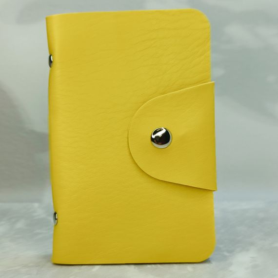 Желтый альбом для хранения пластин для стемпинга (на 10 отделений)