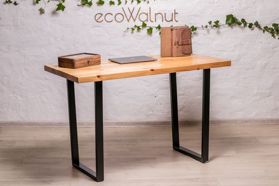 Стіл для гаджетів EcoWalnut із прямокутними краями L (сосна) | Зображення 8