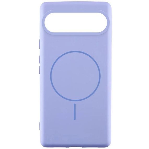 Чохол Silicone Cover Lakshmi (AA) with Magnetic Fit для Google Pixel 10 / 10 Pro Бузковий / Dasheen