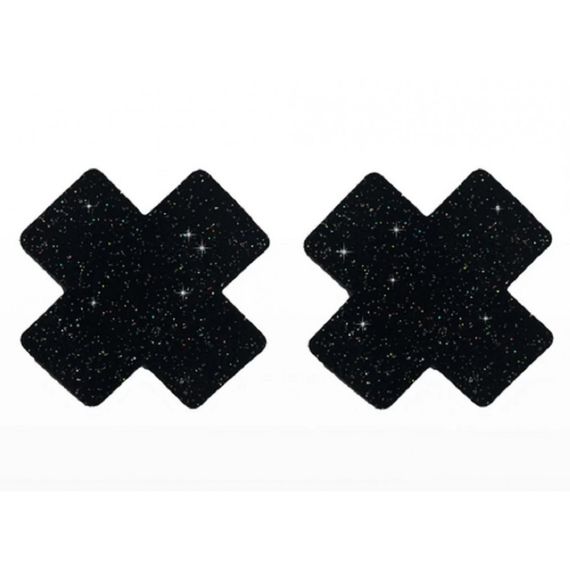 Пестисы в форме крестов TABOOM, черные sexstyle | Зображення 1