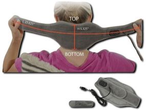 Вібромасажний комір із прогрівом XPRO CALM HEAT MASSAGING NECK WRAP (41515-15951_286)