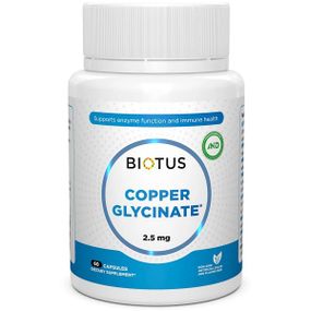 Микроэлемент Медь Biotus Copper 2,5 mg 60 Caps BIO-531262