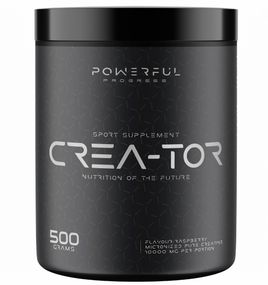 Креатин моногидрат Powerful Progress Crea-Tor Micronized 500 g /100 servings/ Raspberry