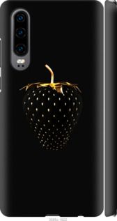 Чохол на Huawei P30 Чорна полуниця "3585m-1622-24368"