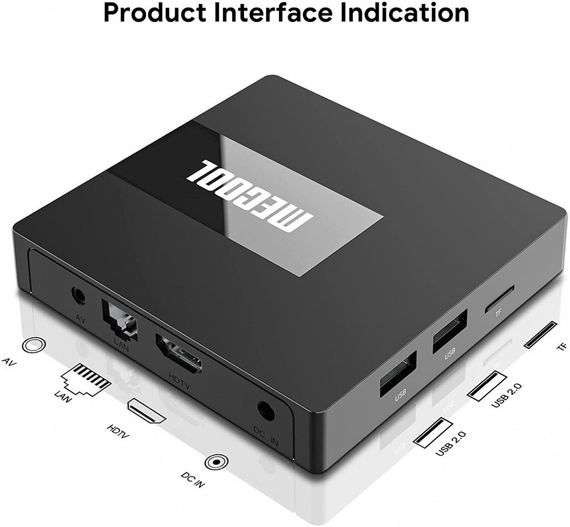 Смарт ТВ приставка 4K Ultra HD Mecool KM7 2GB 16GB (KM7 (216)_2050) | Зображення 6