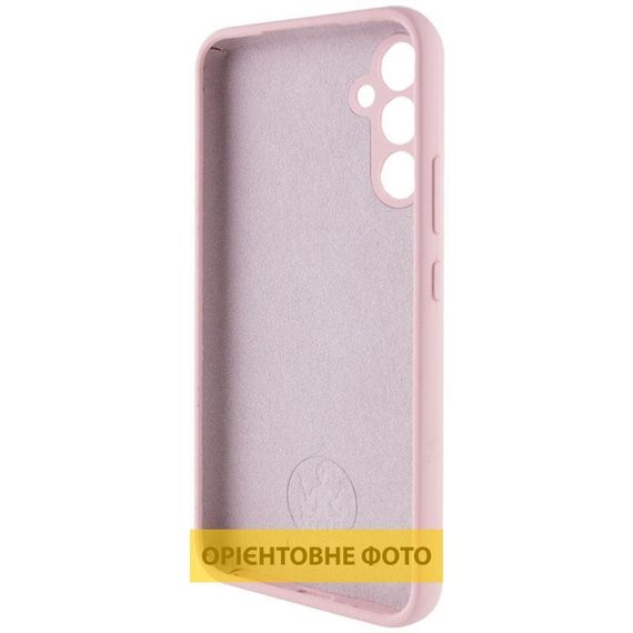 Чохол Silicone Cover Lakshmi Full Camera (AAA) для Samsung Galaxy S25 Edge Білий / White Рожевий / Pink Sand | Зображення 3