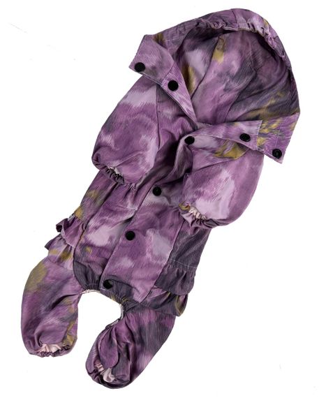 Дощовик ДЛЯ ДIВЧАТ рюша абстракцiя фіолет MD-19 | Зображення 3