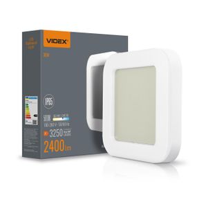 Світлодіодний світильник ART IP65 квадратний VIDEX 30W 5000K