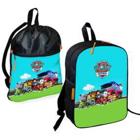 Школьный рюкзак детский Щенячий патроль + Сумка для обуви спортивной формы рюкзак-мешок мальчику (01908)
