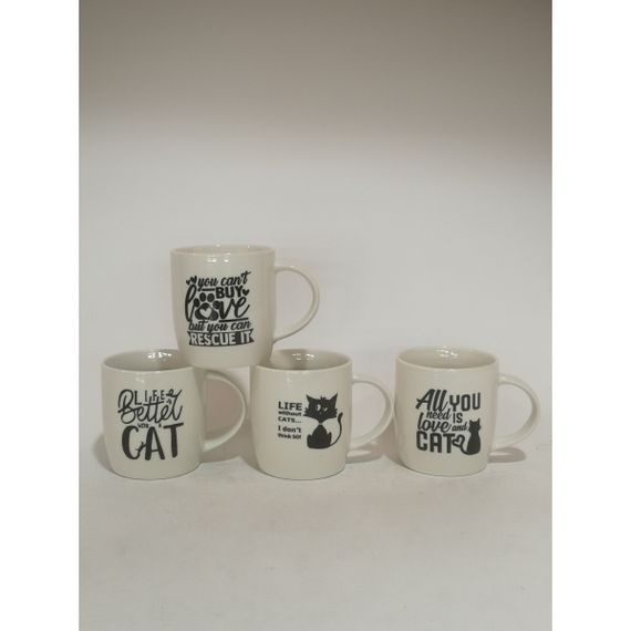 Чашка VT-C-137380 Котик-муркотик 380 мл Vittora | Зображення 1