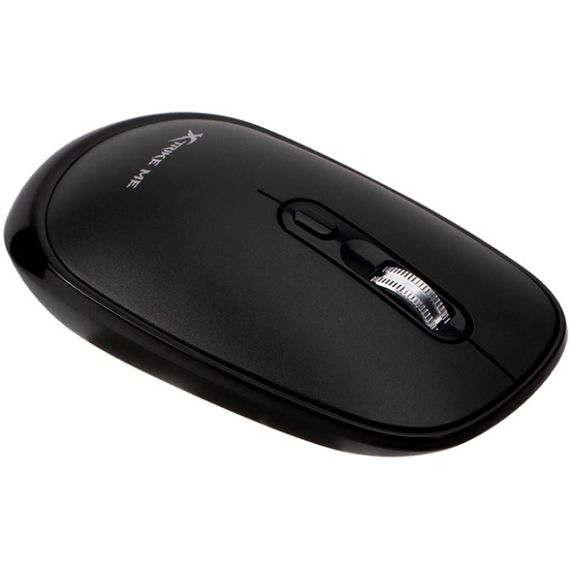 Мишка XTRIKE ME GW-119, бездротова Bluetooth+2.4G, 1600dpi., 4кн., Silent, чорна | Зображення 3